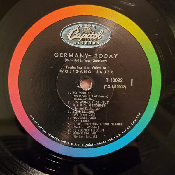 Wolfgang Sauer : Germany Today (LP)