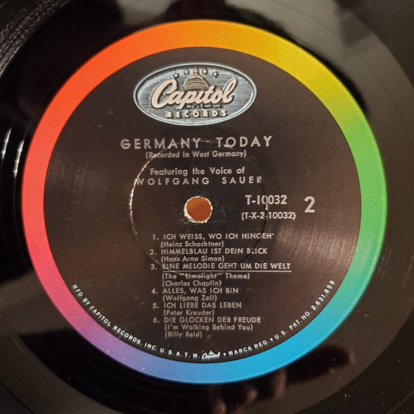 Wolfgang Sauer : Germany Today (LP)