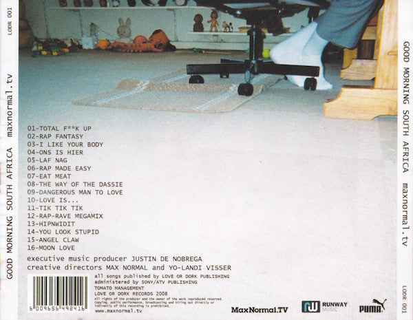 MaxNormal.TV : Good Morning South Africa (CD, Album)