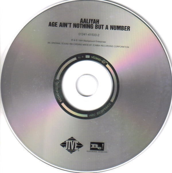 Aaliyah : Age Ain't Nothing But A Number (CD, Album, Son)