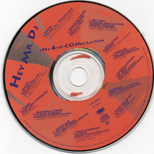 Various : Hey Mr. D.J....The 4th Compilation (CD, Comp)