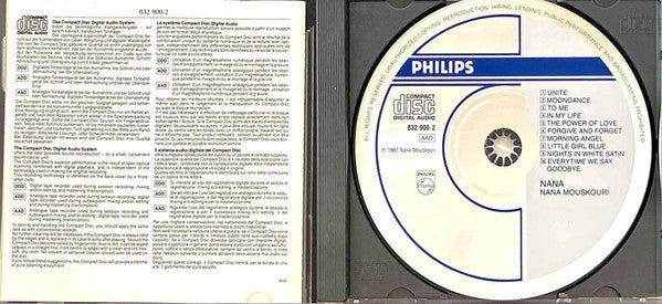 Nana Mouskouri : Nana (CD, Album)