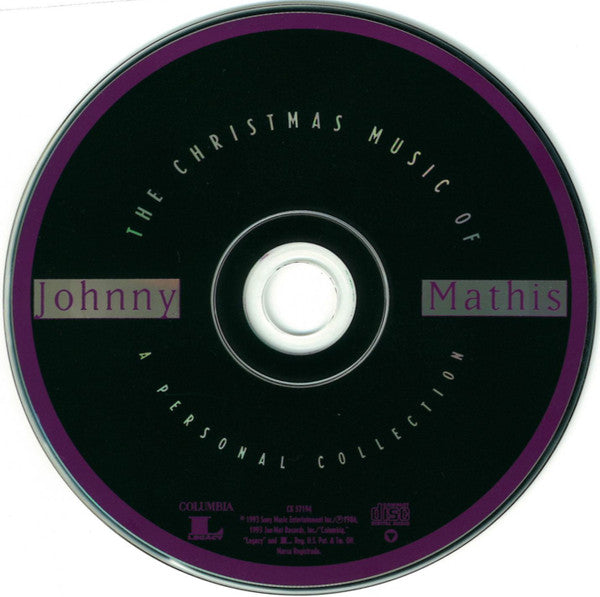 Johnny Mathis : The Christmas Music Of Johnny Mathis: A Personal Collection (CD, Comp, RE, RM)