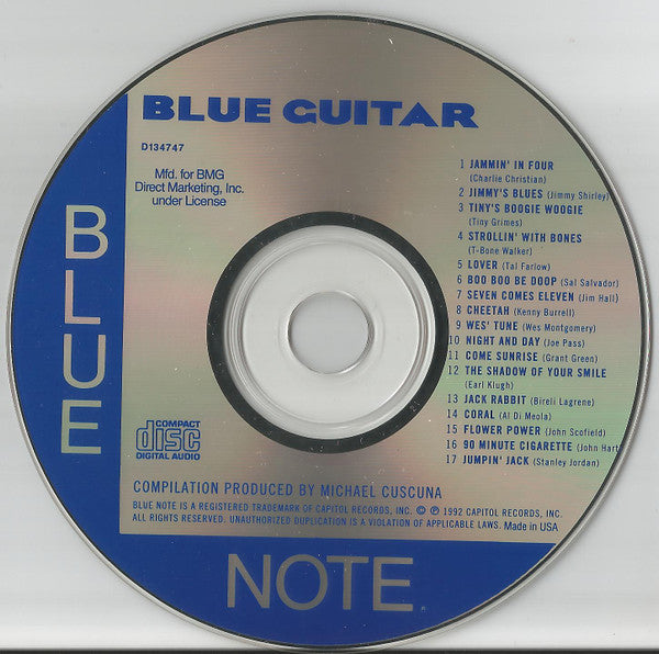 Various : Blue Guitar (CD, Comp, Club)