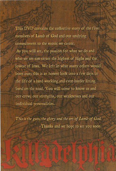 Lamb Of God : Killadelphia (DVD-V, NTSC)