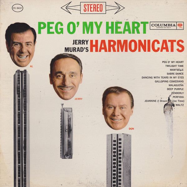Jerry Murad's Harmonicats : Peg O' My Heart (LP, Album, RE)