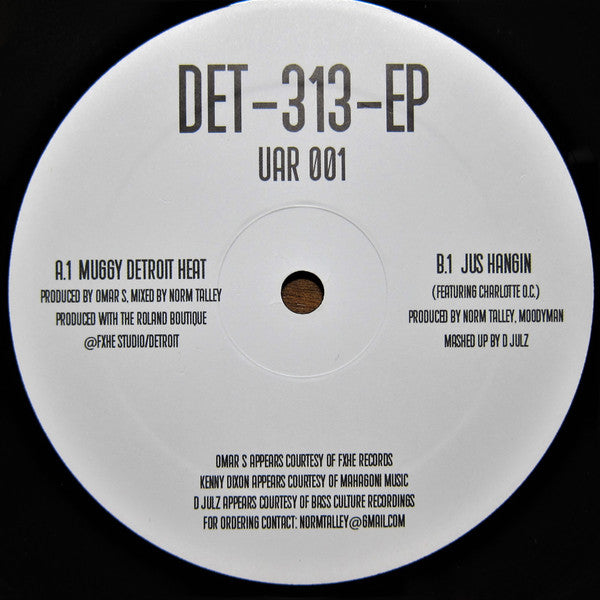 Norm Talley, Moodymann, Omar S* : Det-313-EP (12", EP)