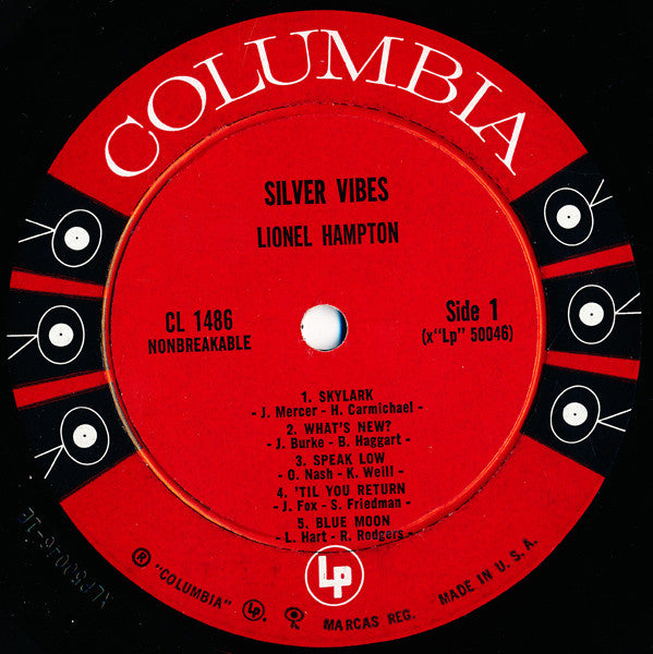 Lionel Hampton : Silver Vibes (With Trombones And Rhythm) (LP, Album, Mono)