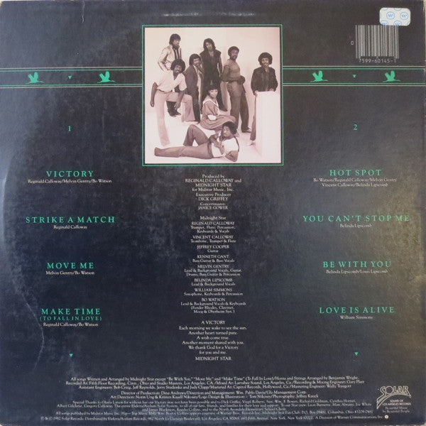 Midnight Star : Victory (LP, Album, Spe)