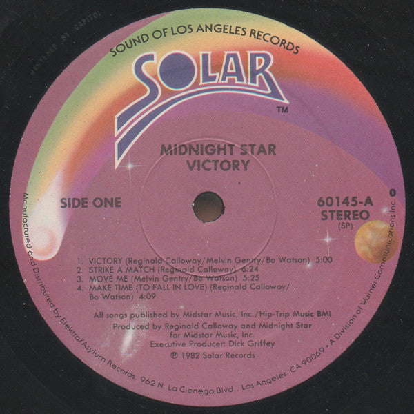 Midnight Star : Victory (LP, Album, Spe)