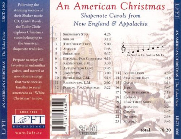 The Tudor Choir, Doug Fullington : An American Christmas: Shapenote Carols From New England And Appalachia (CD, Album, Comp)