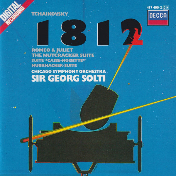 Tchaikovsky* - Chicago Symphony Orchestra / Sir Georg Solti* : 1812 Overture / Romeo & Juliet / The Nutcracker Suite (CD, Album)