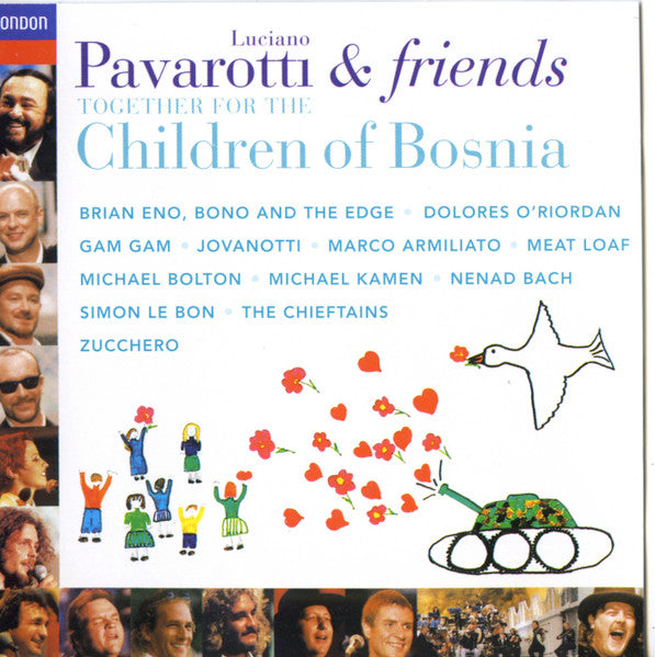 Pavarotti & Friends : Together For The Children Of Bosnia (CD, Album, Club)
