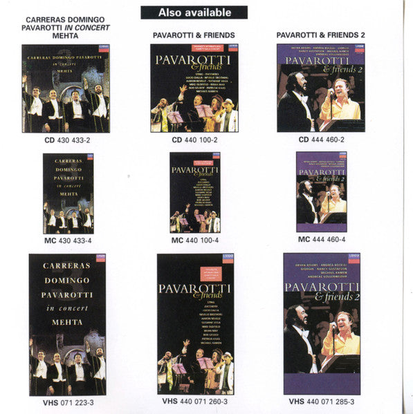 Pavarotti & Friends DVD ４枚セット　パバロッティ Amazon.com: The Pavarotti & Friends Collection: The Complete
