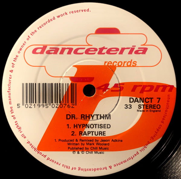 Dr. Rhythm (2) : Energy / Hypnotised (12")
