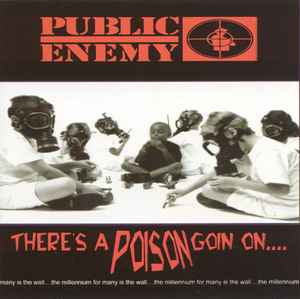 Magnet: Public Enemy – There's A Poison Goin On.... [Miniature LP Cover Magnet]