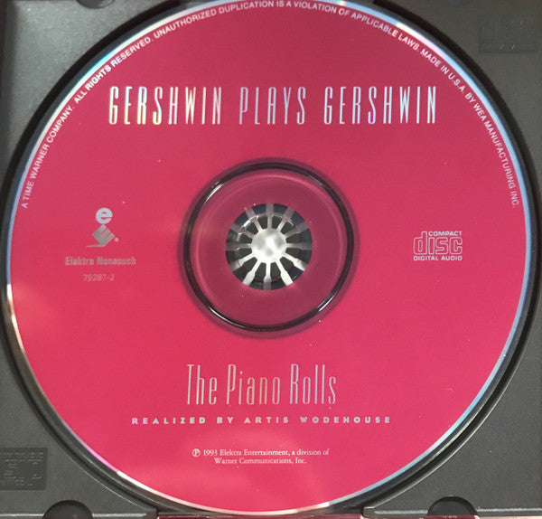 Gershwin* : Plays Gershwin - The Piano Rolls (CD, Comp)