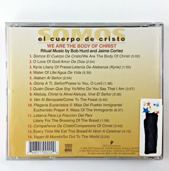 Bob Hurd & Jaime Cortez : Somos El Cuerpo De Cristo/We Are The Body Of Christ (CD, Album)