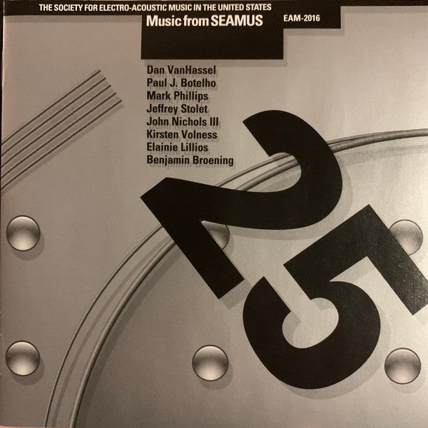 Various : Music From SEAMUS Volume 25 (CD, Album, Comp)