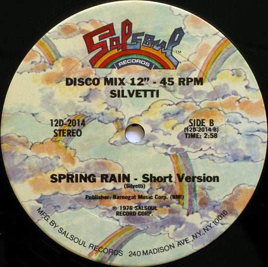 Silvetti* : Spring Rain (12")