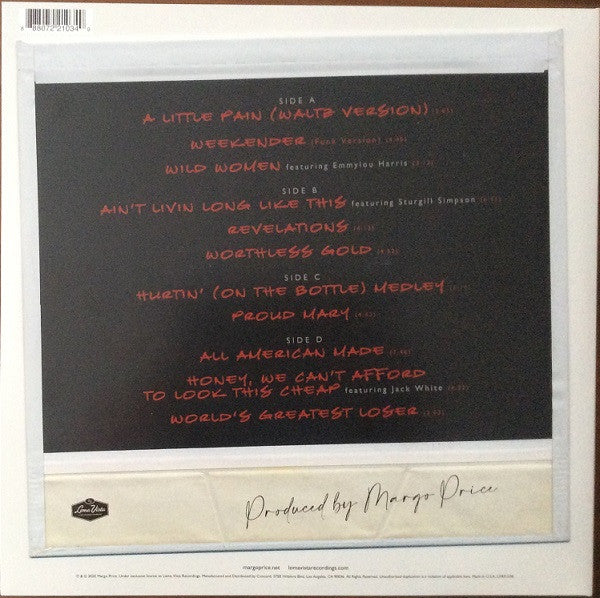 Margo Price : Perfectly Imperfect At The Ryman (2xLP, Album, Ltd, Cle)