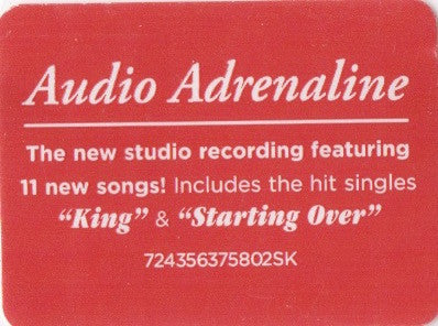 Audio Adrenaline : Until My Heart Caves In (CD, Album)