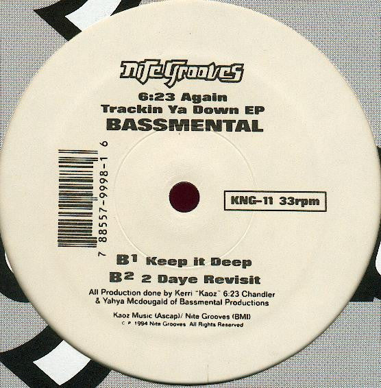 Bassmental : 6:23 Again Trackin Ya Down EP (12", EP)