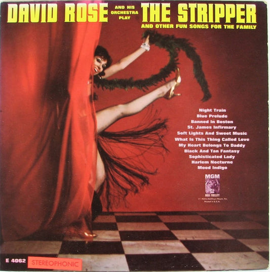 David Rose And His Orchestra* : The Stripper And Other Fun Songs For The Family (LP, Album)