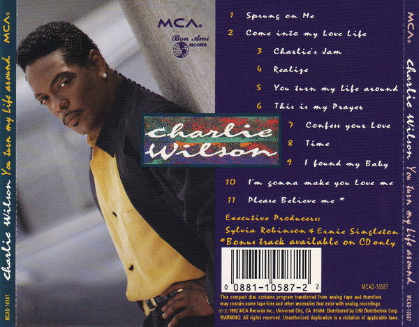 Charlie Wilson : You Turn My Life Around (CD, Album)