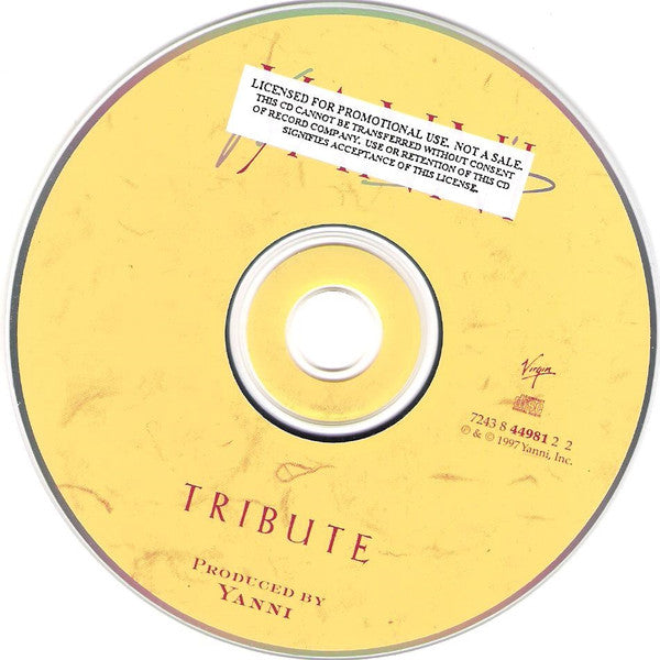 Yanni (2) : Tribute (CD, Album, Promo)