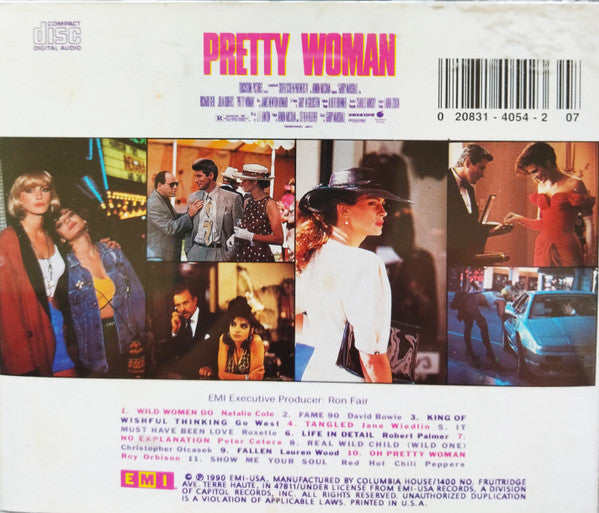 Various : Pretty Woman (Original Motion Picture Soundtrack) (CD, Comp)