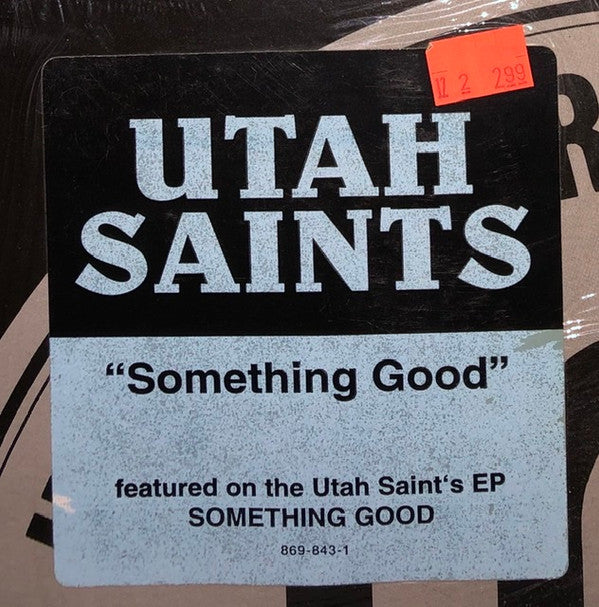 Utah Saints : Something Good (12", Spe)