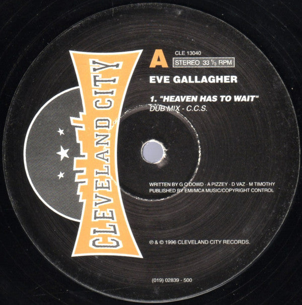 Eve Gallagher : Heaven / You Can Have It All (12")