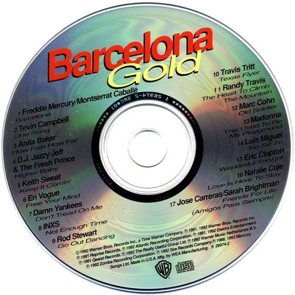 Various : Barcelona Gold (CD, Comp, SRC)