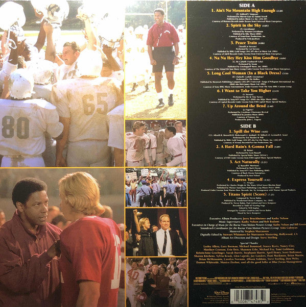 Various : Remember The Titans Original Motion Picture Soundtrack  (LP, Ltd, Car)