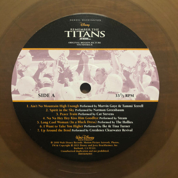 Various : Remember The Titans Original Motion Picture Soundtrack  (LP, Ltd, Car)