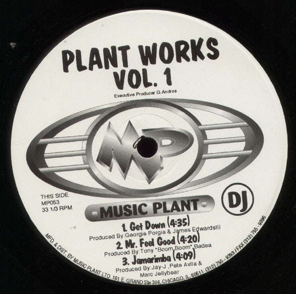 Various : Plant Works Vol. 1 (12")