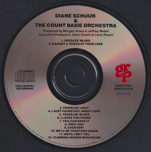 Diane Schuur & The Count Basie Orchestra* : Diane Schuur And The Count Basie Orchestra (CD, Album)