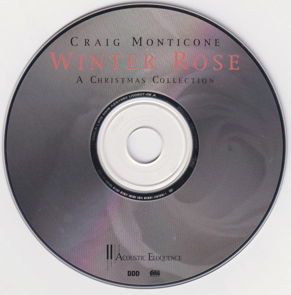 Craig Monticone : Winter Rose - A Christmas Collection (CD)