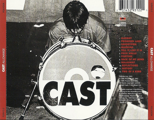 Cast : All Change (CD, Album)