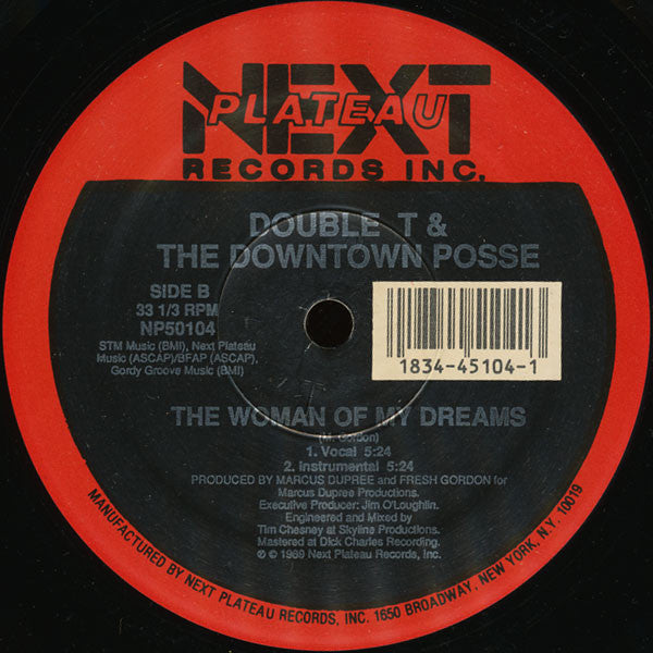 Double T & The Downtown Posse : Owner Of A Broken Heart (12")