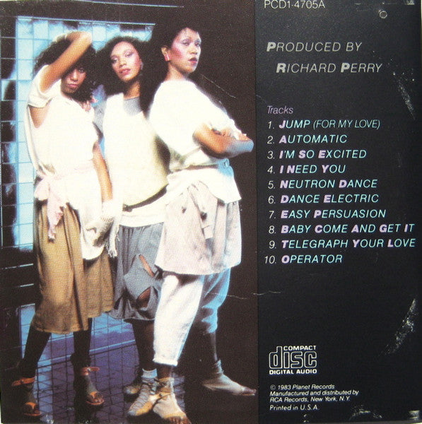 Pointer Sisters : Break Out (CD, Album, RP)