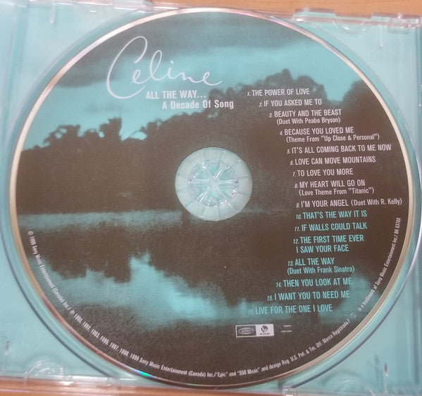 Celine Dion* : All The Way... A Decade Of Song (CD, Comp, Club, RE)