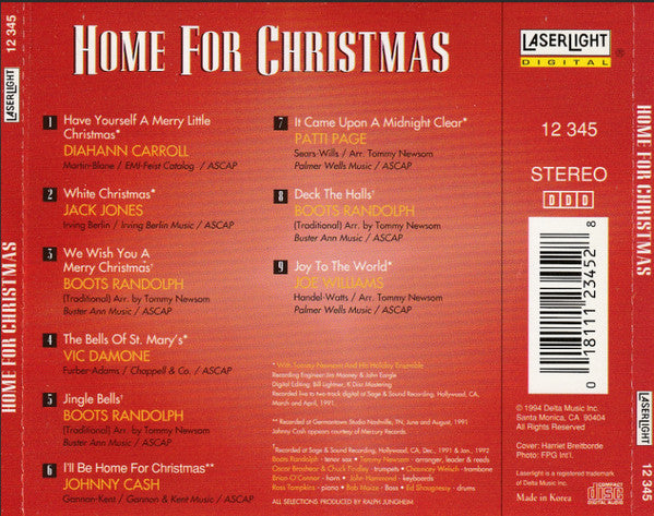 Various : Home For Christmas (CD, Comp, RE)