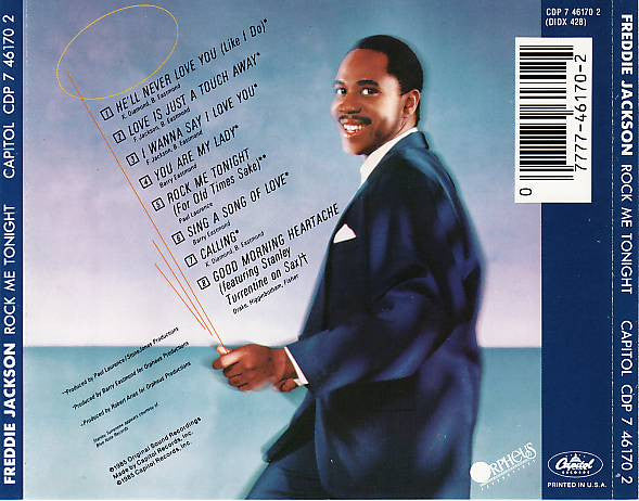 Freddie Jackson : Rock Me Tonight (CD, Album)