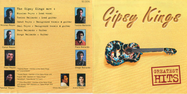 Gipsy Kings : Greatest Hits (CD, Comp, RP)