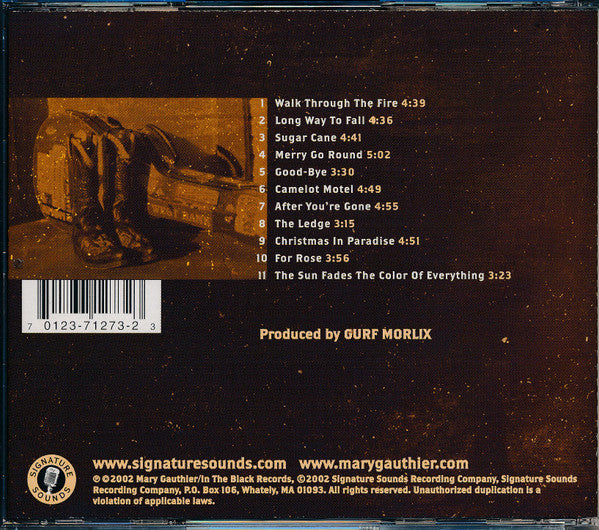 Mary Gauthier : Filth & Fire (CD, Album)