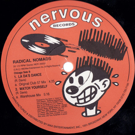 Radical Nomads : La Da's Dance / Watch Yourself (12")