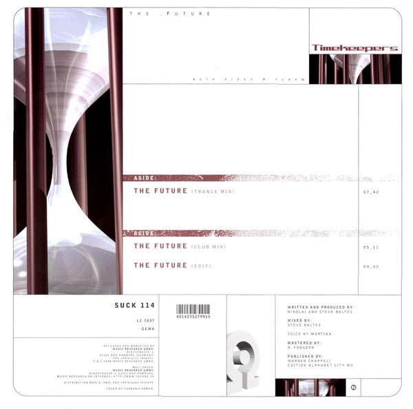Timekeepers : The Future (12")