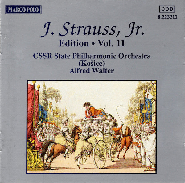 J. Strauss, Jr*, CSSR State Philharmonic Orchestra (Košice)* : Edition · Vol. 11 (CD, Album)